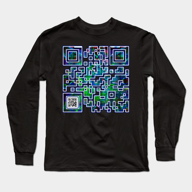 Breathe As A Hidden Affirmation Long Sleeve T-Shirt by crunchysqueak